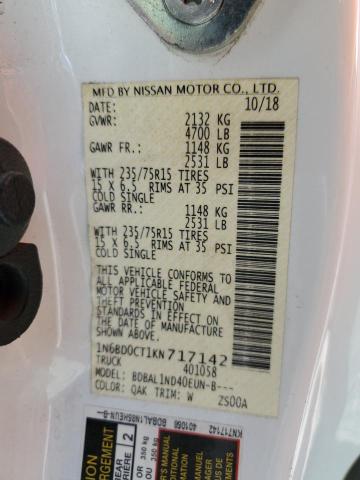 2019 NISSAN FRONTIER S 1N6BD0CT1KN717142