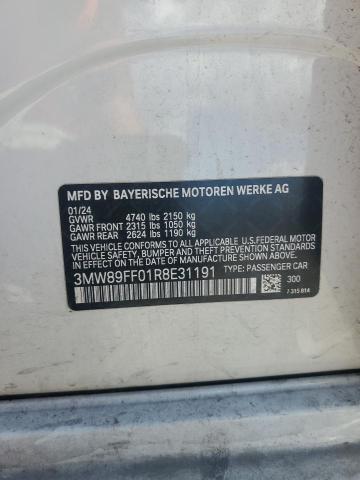 2024 BMW 330XI 3MW89FF01R8E31191
