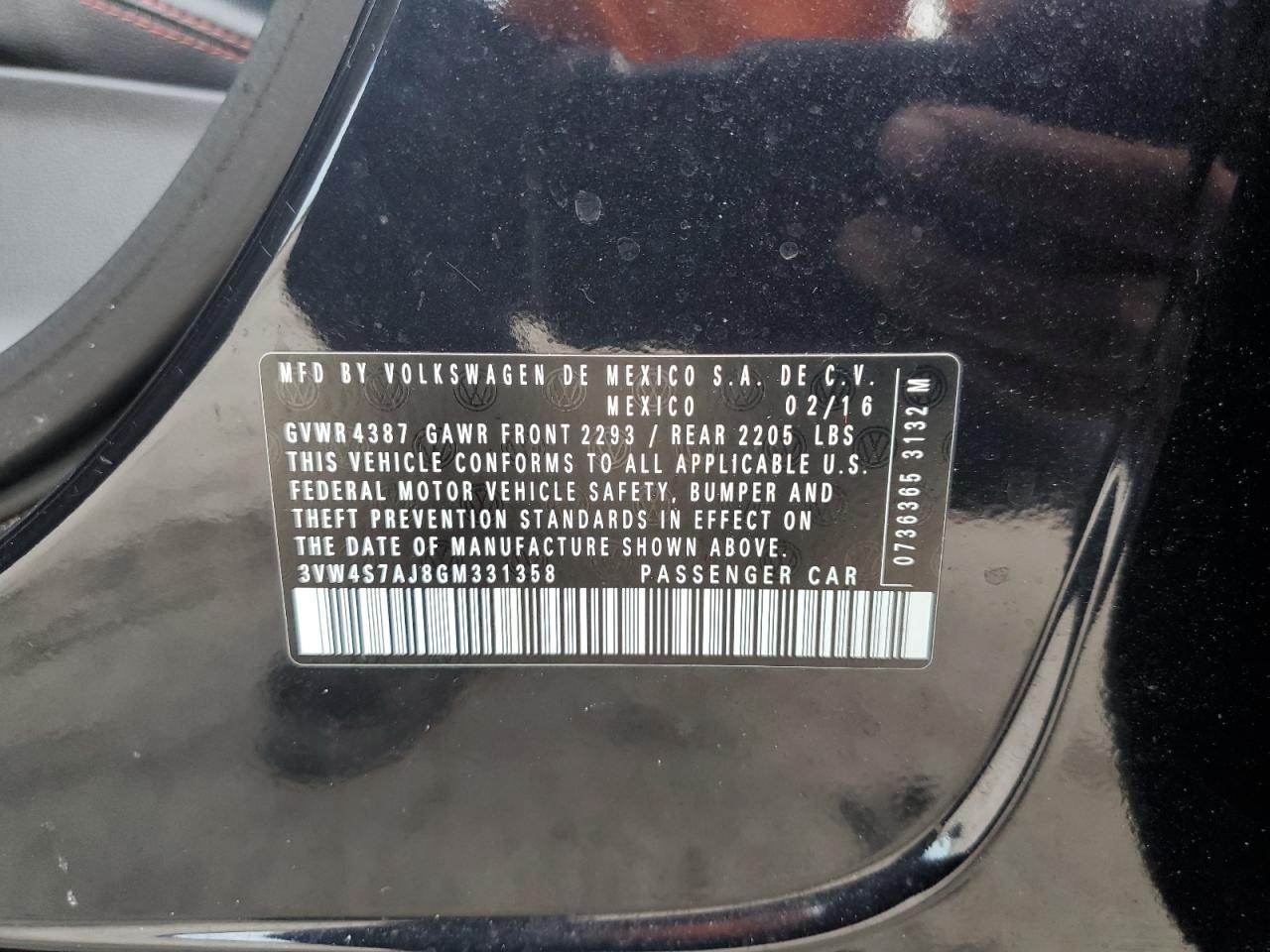 VOLKSWAGEN JETTA GLI