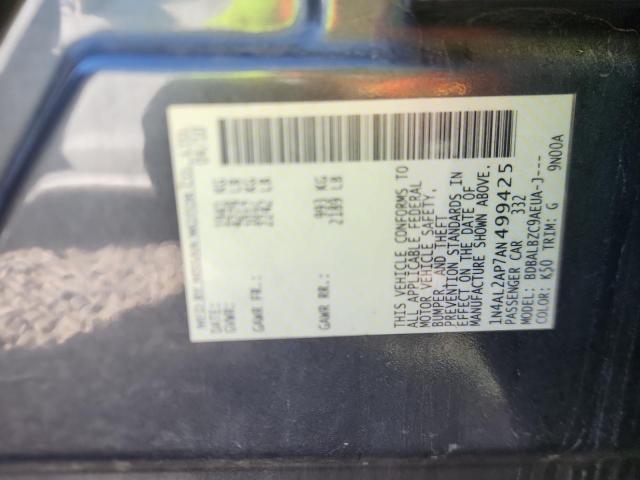 2010 NISSAN ALTIMA BAS - 1N4AL2AP7AN499425