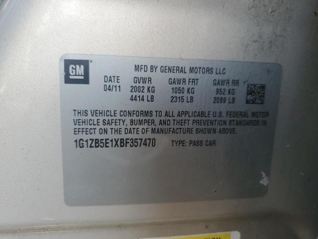 2011 CHEVROLET MALIBU LS - 1G1ZB5E1XBF357470
