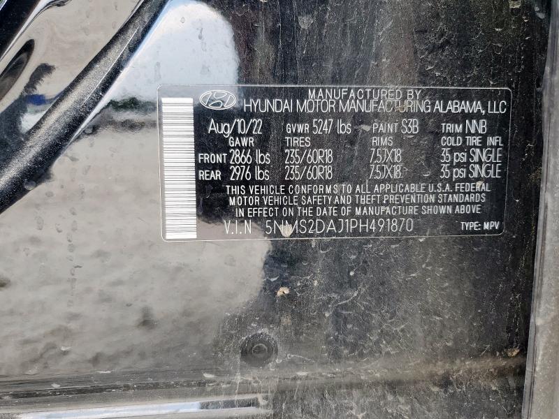 2023 HYUNDAI SANTA FE S - 5NMS2DAJ1PH491870