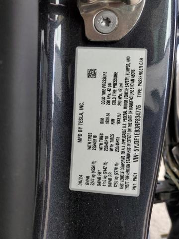2024 TESLA MODEL 3 #3291157985