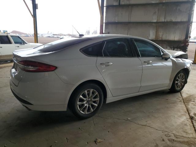 FORD FUSION S 2018 white  gas 3FA6P0G79JR187349 photo #4