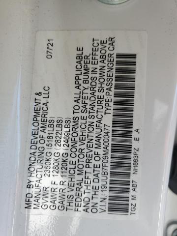 2021 ACURA TLX TYPE S 19UUB7F09MA000477