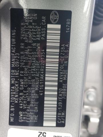 2024 TOYOTA CAMRY SE N - 4T1G11AK4RU201354