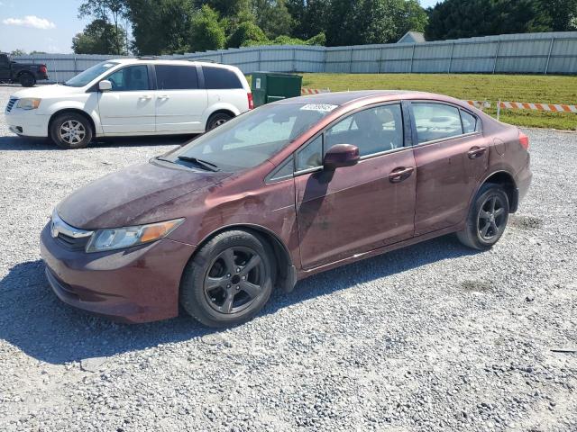Global Auto Auctions: 2012 HONDA CIVIC LX