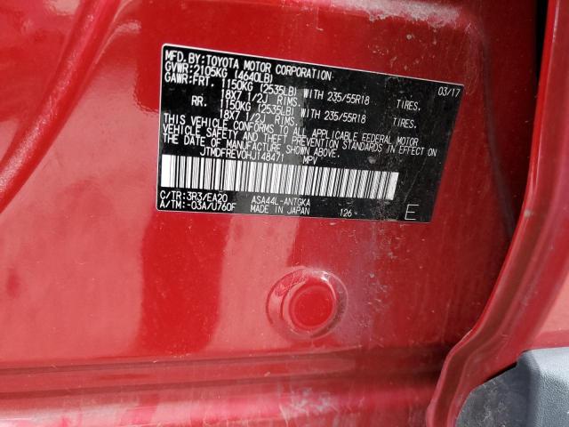 2017 TOYOTA RAV4 LIMITED JTMDFREV0HJ148471