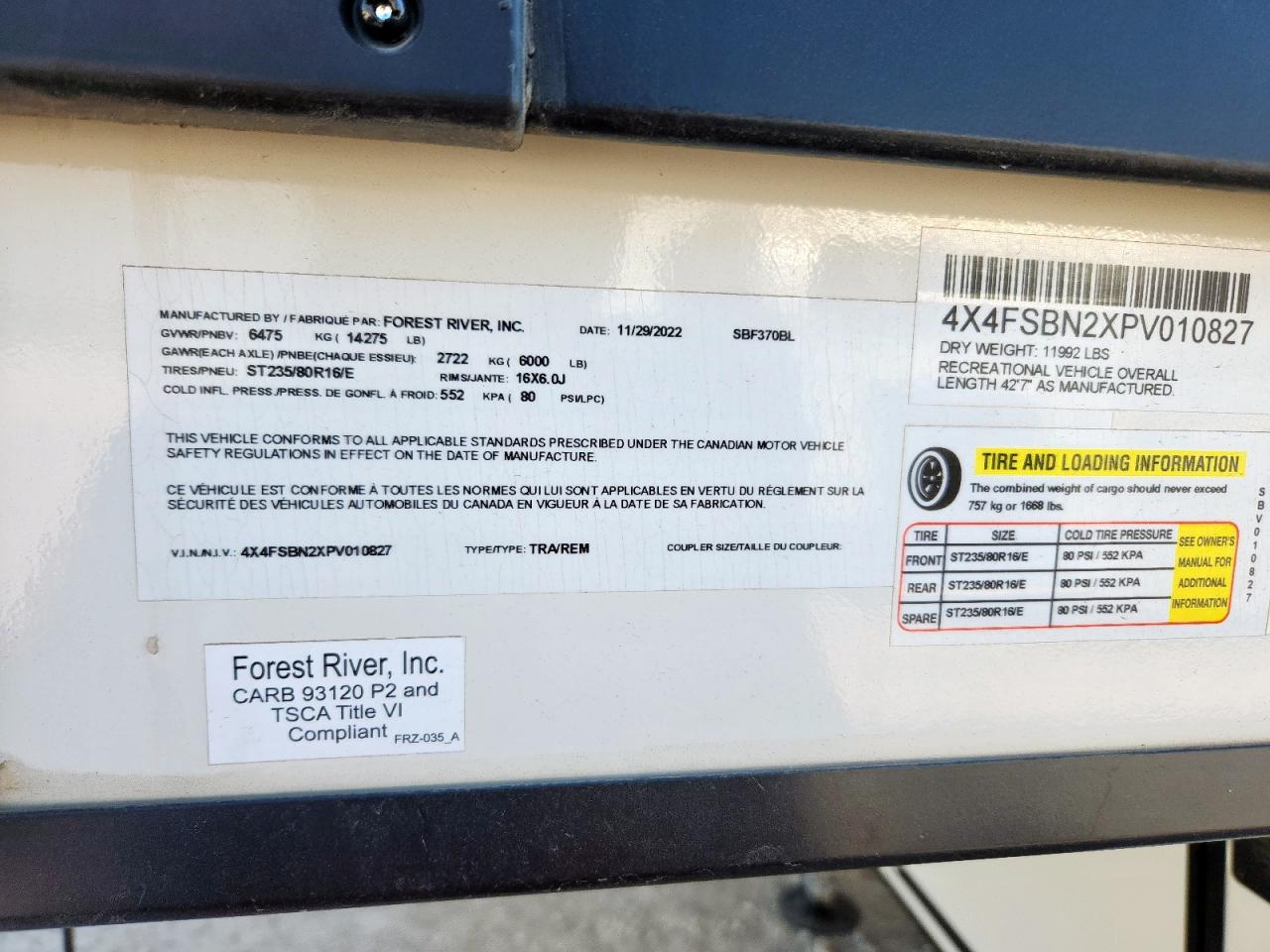 Lot #3246903230 2023 SALEM HEMISPHERE