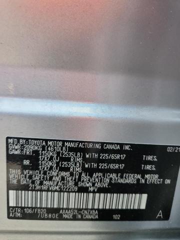 2021 TOYOTA RAV4 LE 2T3H1RFV6MC122209