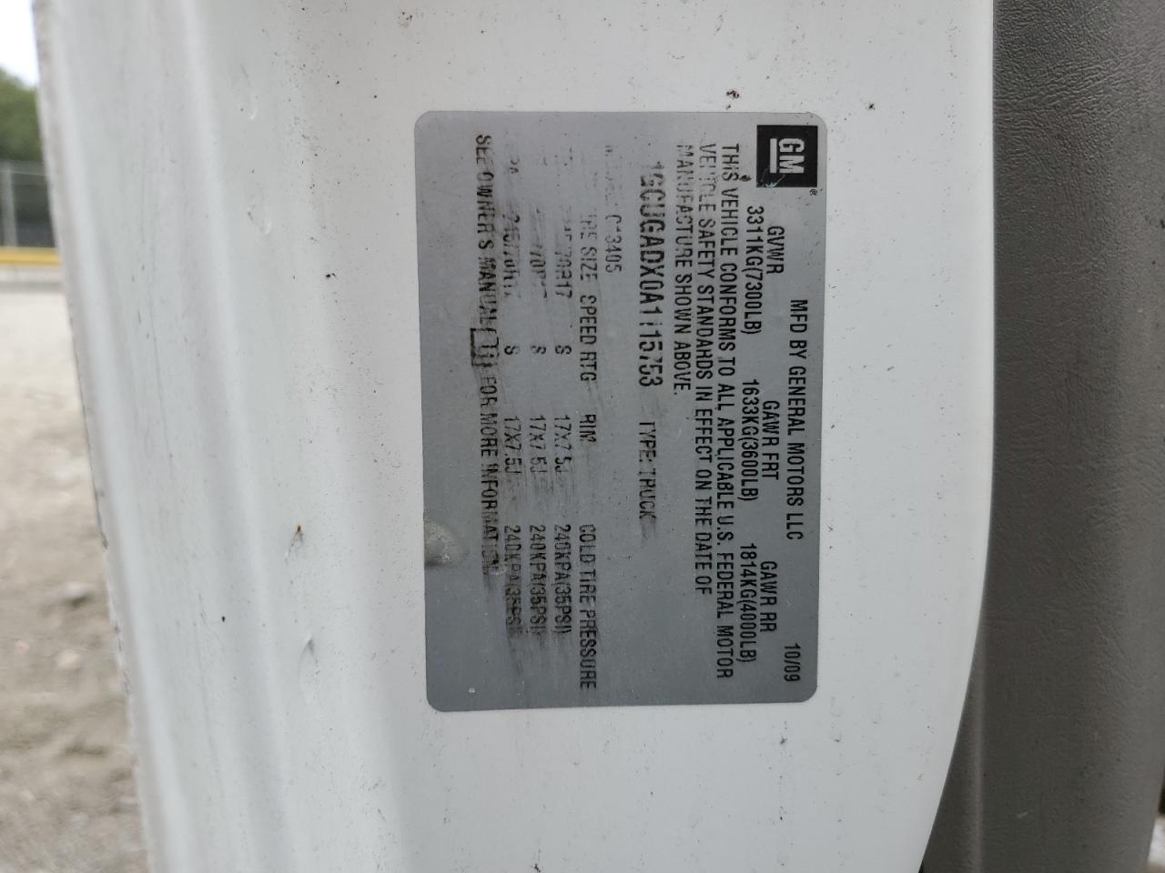 CHEVROLET EXPRESS G1