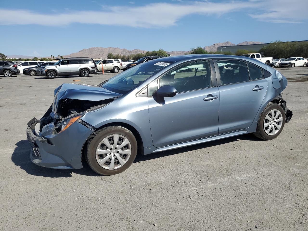 Lot #3265503575 2021 TOYOTA COROLLA LE