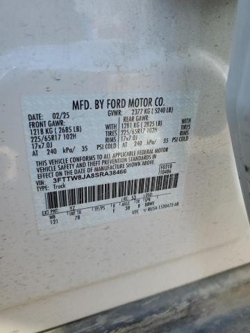 2025 FORD MAVERICK XLT 3FTTW8JA8SRA38466