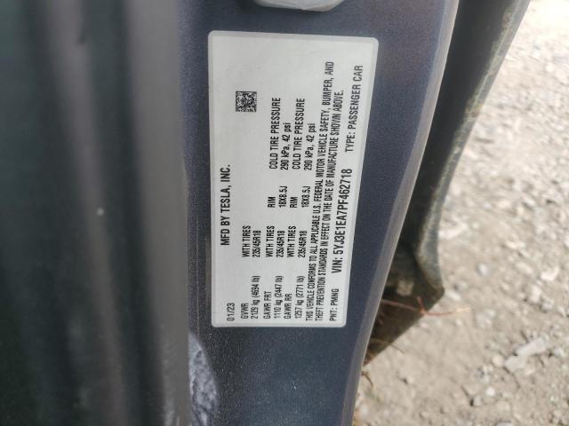 2023 TESLA MODEL 3 5YJ3E1EA7PF462718