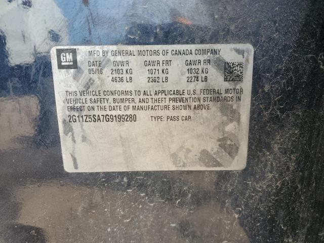 2016 CHEVROLET IMPALA LS - 2G11Z5SA7G9199280