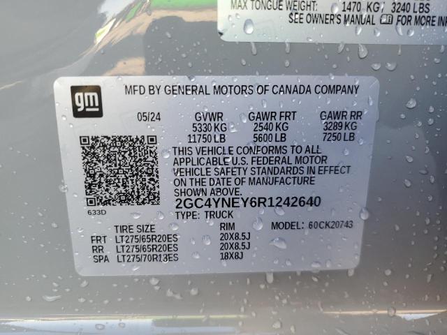 2024 CHEVROLET 2500 HD 2GC4YNEY6R1242640