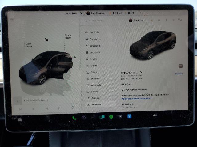 2023 TESLA MODEL Y 7SAYGDEEXPA037661