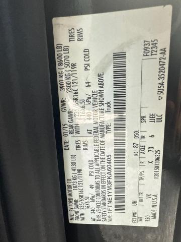 2015 FORD TRANSIT T- 1FTNE1YM3FKA60405