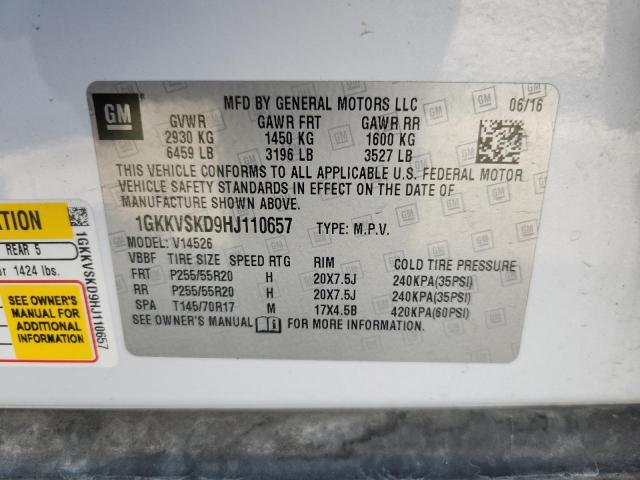 2017 GMC ACADIA LIM - 1GKKVSKD9HJ110657