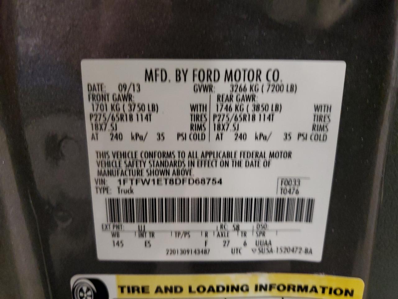 FORD F-150 SUPERCREW