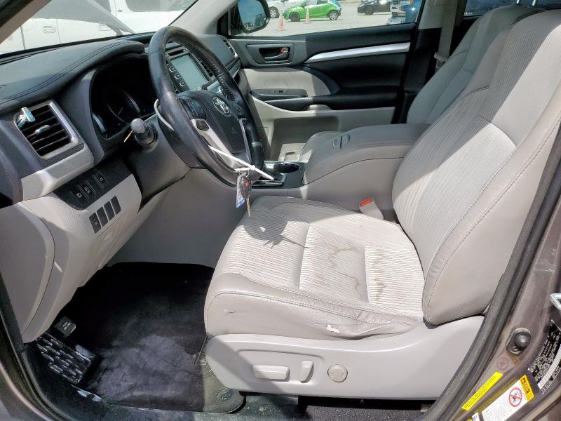 2017 TOYOTA HIGHLANDER LE - 5TDZZRFH1HS216897