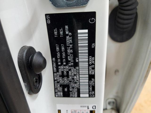 2021 TOYOTA 4RUNNER SR5/SR5 PREMIUM JTENU5JR8M5914148