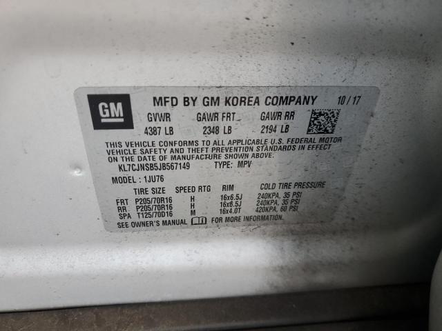 2018 CHEVROLET TRAX LS #3265291757