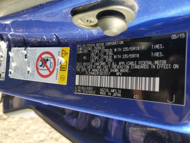 2015 LEXUS NX 200T - JTJYARBZ4F2012517