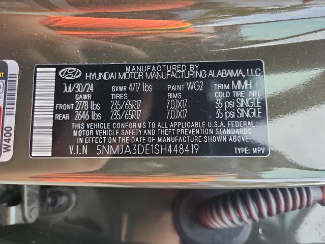 2025 HYUNDAI TUCSON SE 5NMJA3DE1SH448419