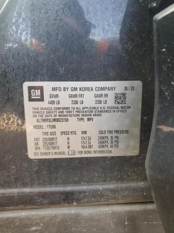 2021 CHEVROLET TRAILBLAZER LT KL79MRSL9MB023159