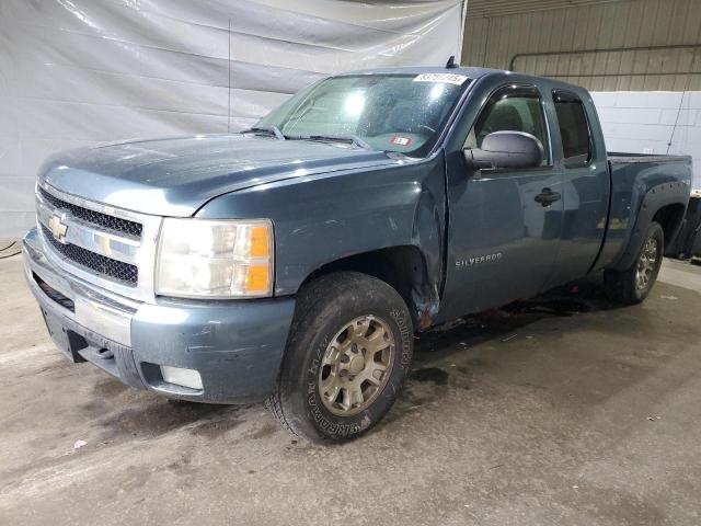 CHEVROLET SILVERADO 2010 green  gas 1GCSKSE38AZ291801 photo #1