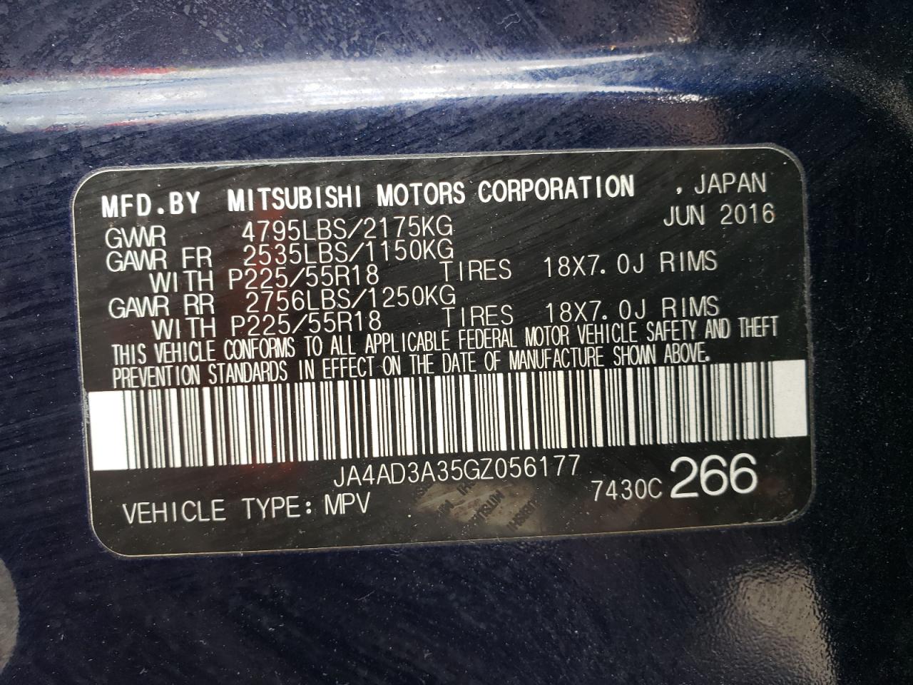 MITSUBISHI OUTLANDER SE