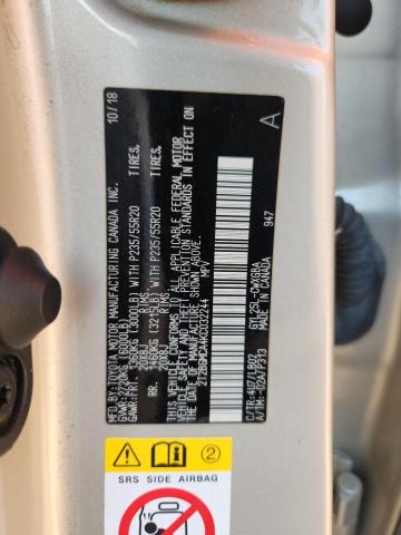 2019 LEXUS RX 450H BA 2T2BGMCA4KC032244