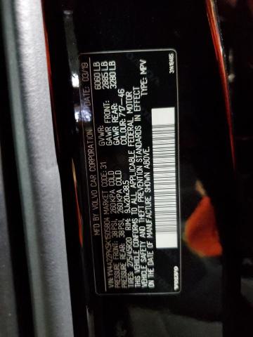 2019 VOLVO XC90 T6 MO YV4A22PK5K1505804