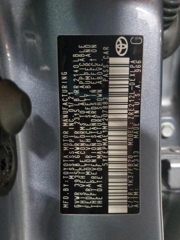 2021 TOYOTA COROLLA LE #3284201534