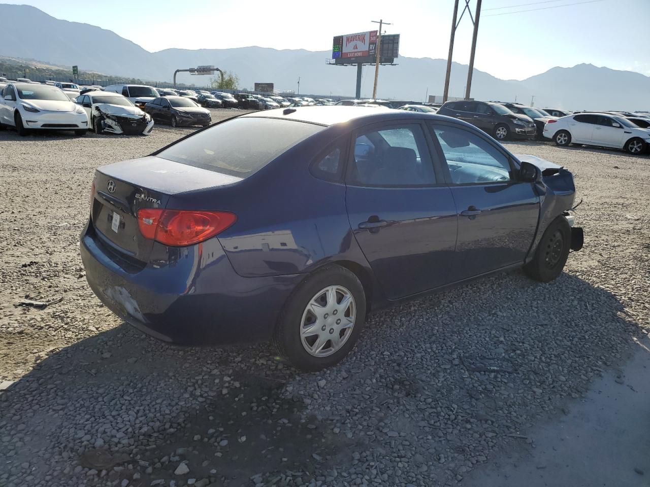 Lot #3309773842 2008 HYUNDAI ELANTRA GL
