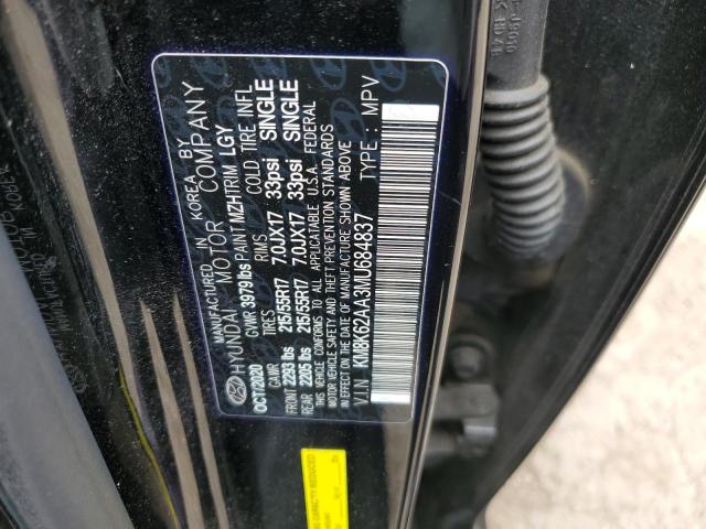 2021 HYUNDAI KONA SEL P - KM8K62AA3MU684837