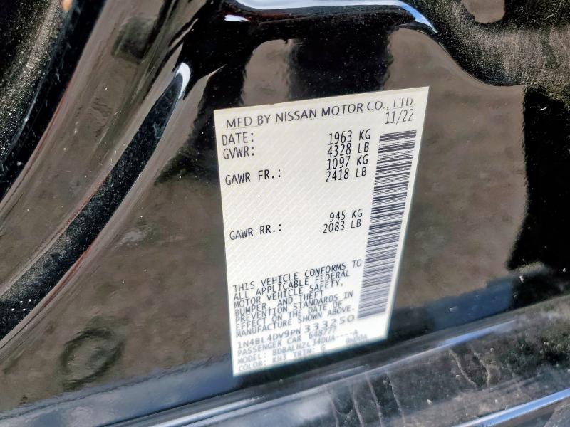 2023 NISSAN ALTIMA SV - 1N4BL4DV9PN333250