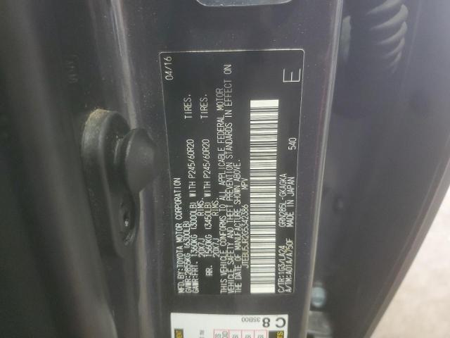 2016 TOYOTA 4RUNNER SR #3253727010