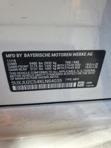 2019 BMW X5 XDRIVE5 - 5UXJU2C54KLN64035