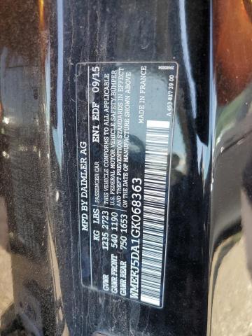 2016 SMART FORTWO WMEFJ5DA1GK068363