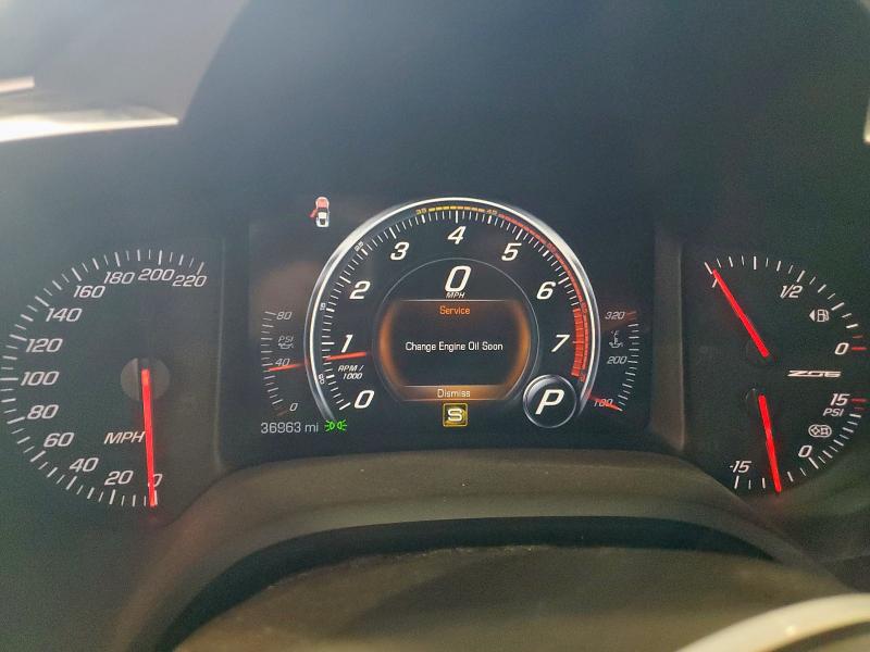 2019 CHEVROLET CORVETTE Z 1G1YP2D69K5604170