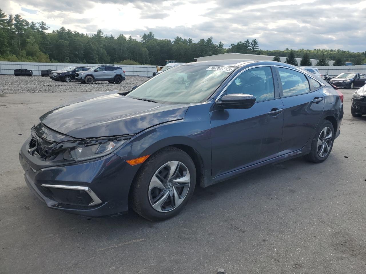 Lot #3254565940 2020 HONDA CIVIC LX