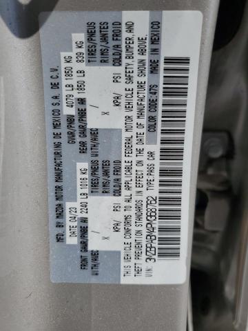 2023 MAZDA 3 SELECT 3MZBPABM4PM368762