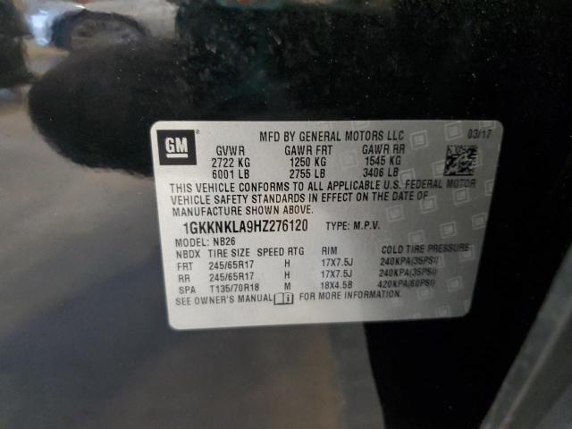 2017 GMC ACADIA SLE - 1GKKNKLA9HZ276120