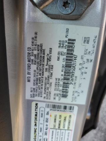 2016 FORD FUSION TIT 3FA6P0K95GR217447