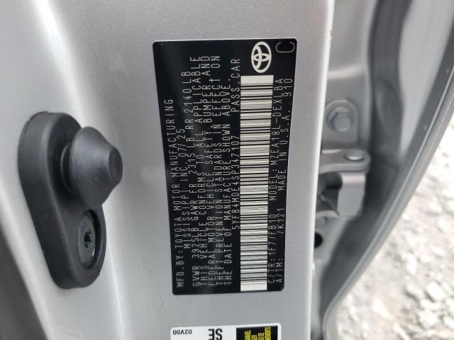 2025 TOYOTA COROLLA LE 5YFB4MDE4SP347107