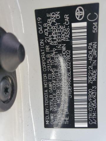 2020 TOYOTA COROLLA LE - JTDEPRAE6LJ027802