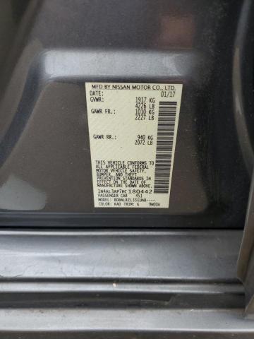 2017 NISSAN ALTIMA 2.5 1N4AL3AP7HC180442