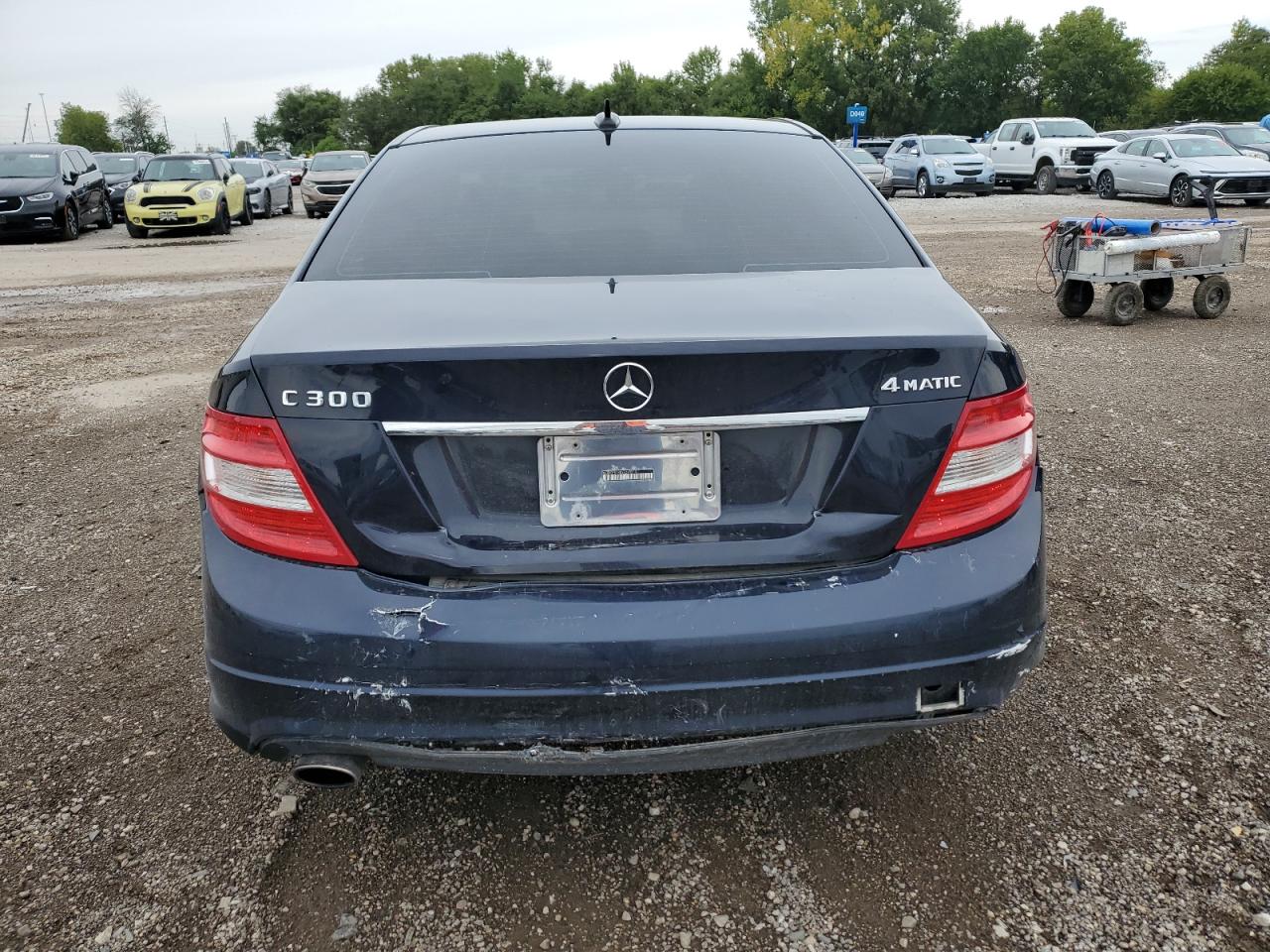 Lot #3282525866 2009 MERCEDES-BENZ C 300 4MAT